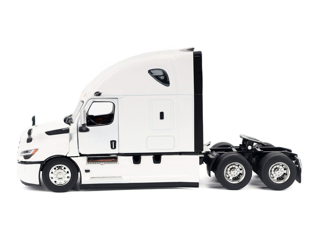 2025 Freightliner Cascadia Gen-5 Sleeper Cab Truck Tractor Winter White "Transport Series" 1/50 Diecast Model by Diecast Masters - image 2