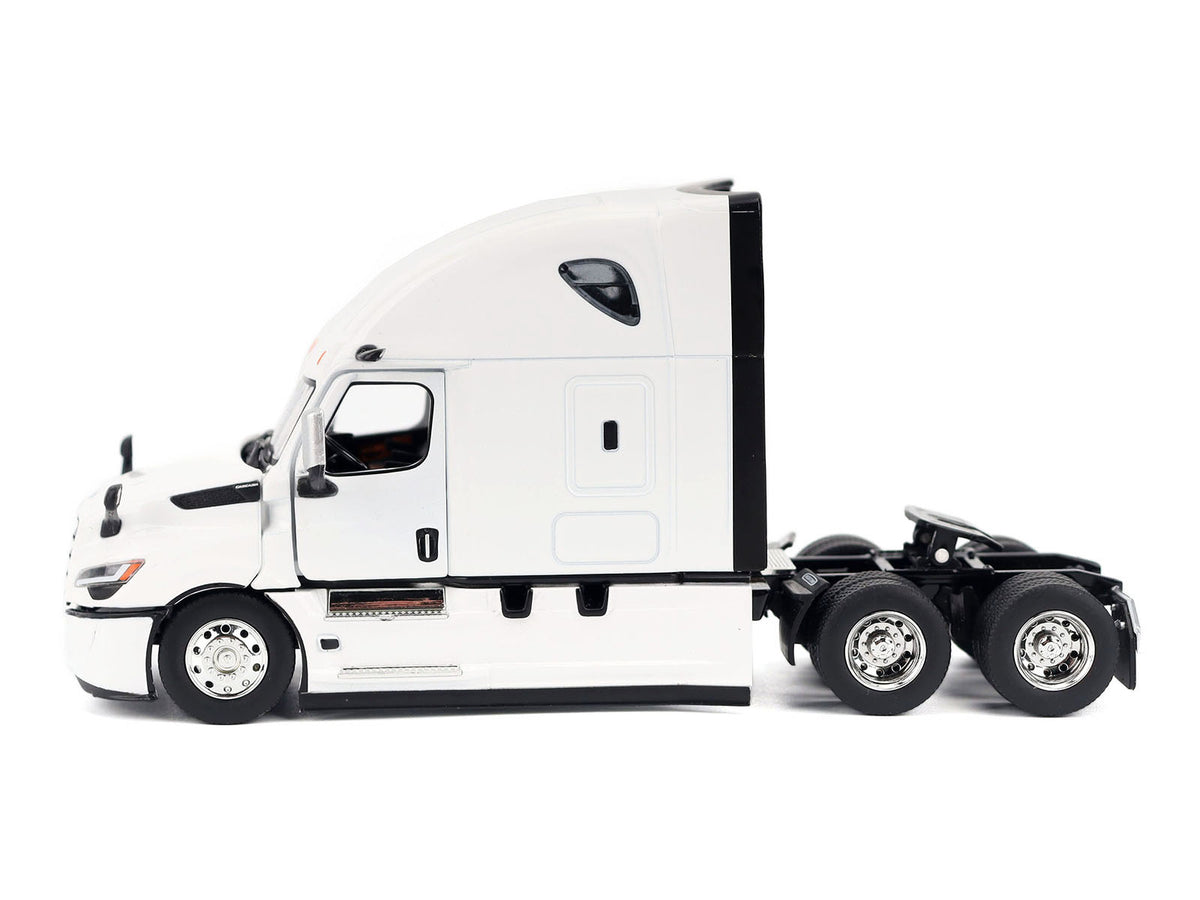 2025 Freightliner Cascadia Gen-5 Sleeper Cab Truck Tractor Winter White "Transport Series" 1/50 Diecast Model by Diecast Masters - image 2