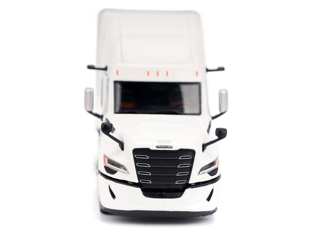 2025 Freightliner Cascadia Gen-5 Sleeper Cab Truck Tractor Winter White "Transport Series" 1/50 Diecast Model by Diecast Masters - image 4