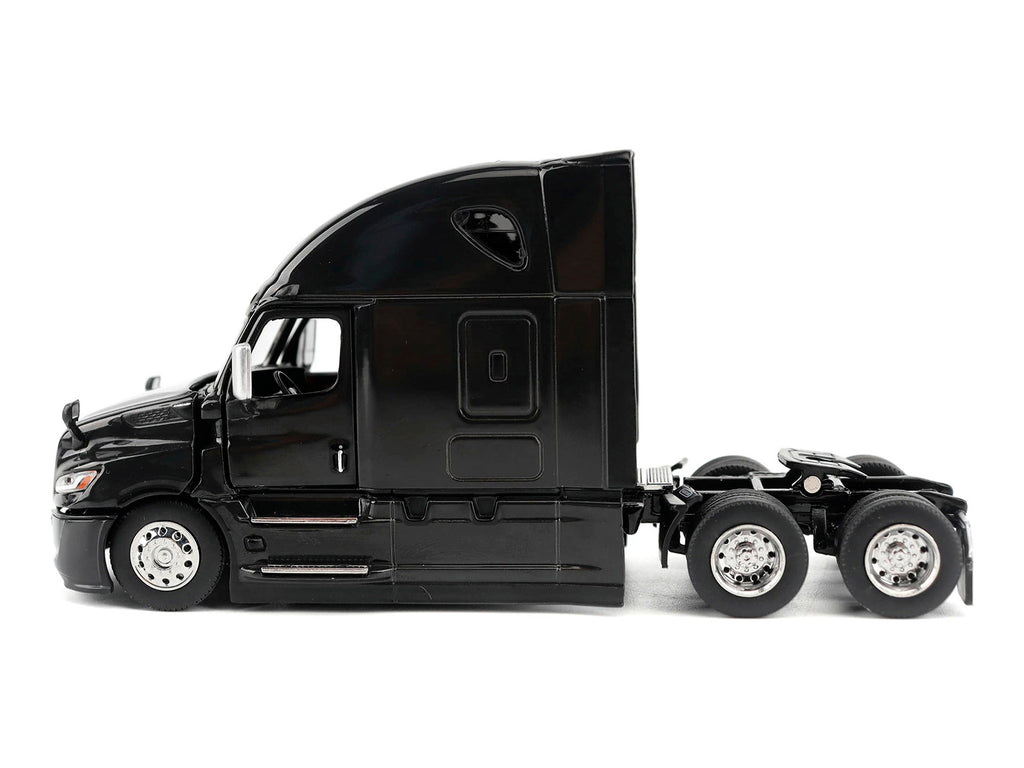 2025 Freightliner Cascadia Gen-5 Sleeper Cab Truck Tractor Night-Shift Black "Transport Series" 1/64 Diecast Model by Diecast Masters - image 2