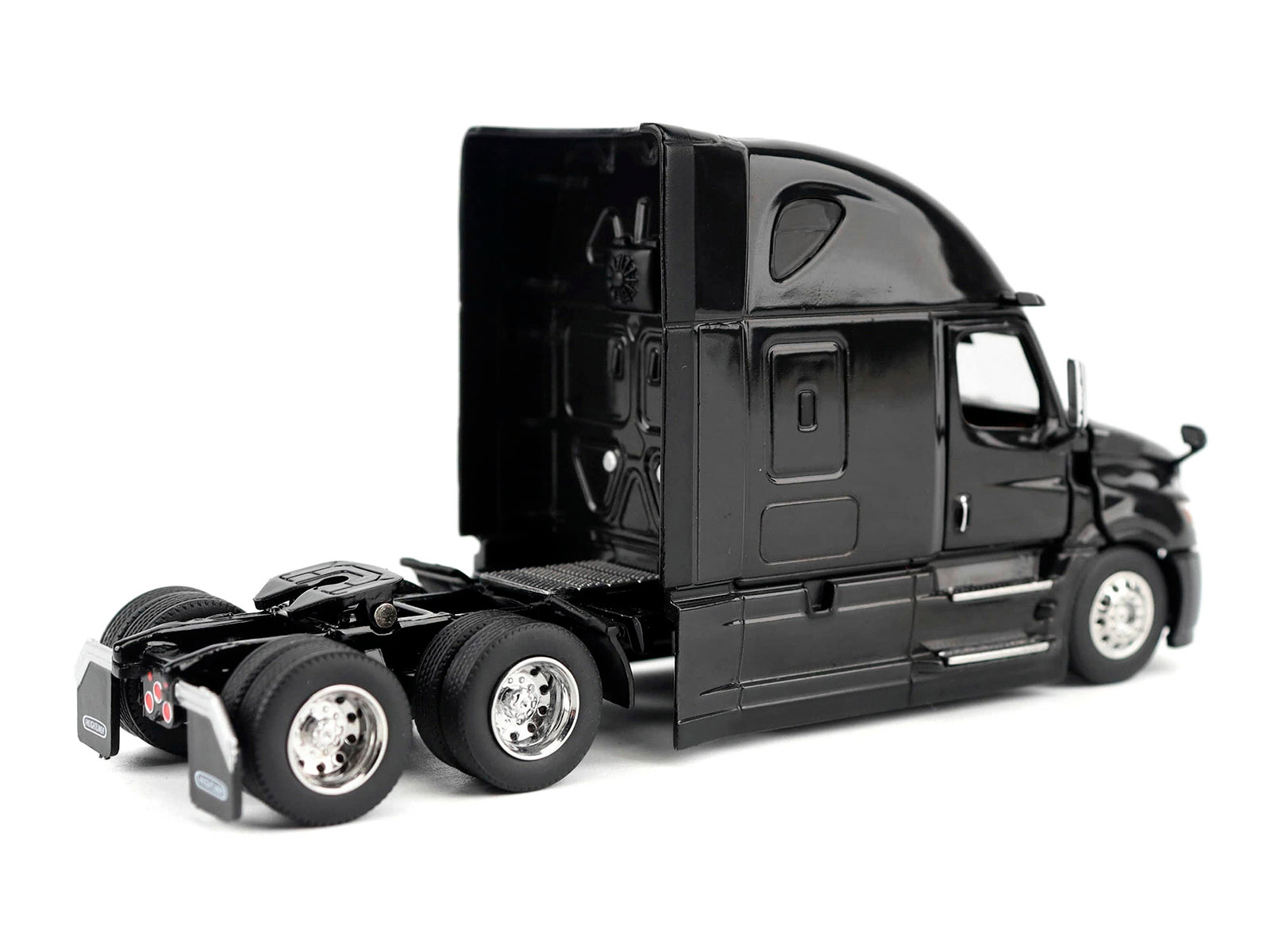 2025 Freightliner Cascadia Gen-5 Sleeper Cab Truck Tractor Night-Shift Black "Transport Series" 1/64 Diecast Model by Diecast Masters - image 3