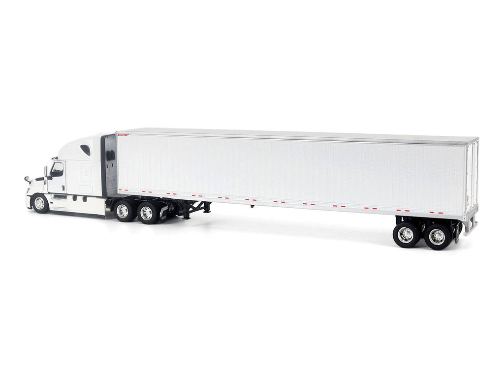 2025 Freightliner Cascadia Gen-5 Sleeper Cab Truck White with Great Dane Champion 53ft Dry Cargo Trailer "Transport Series" 1/50 Diecast Model by Diecast Masters