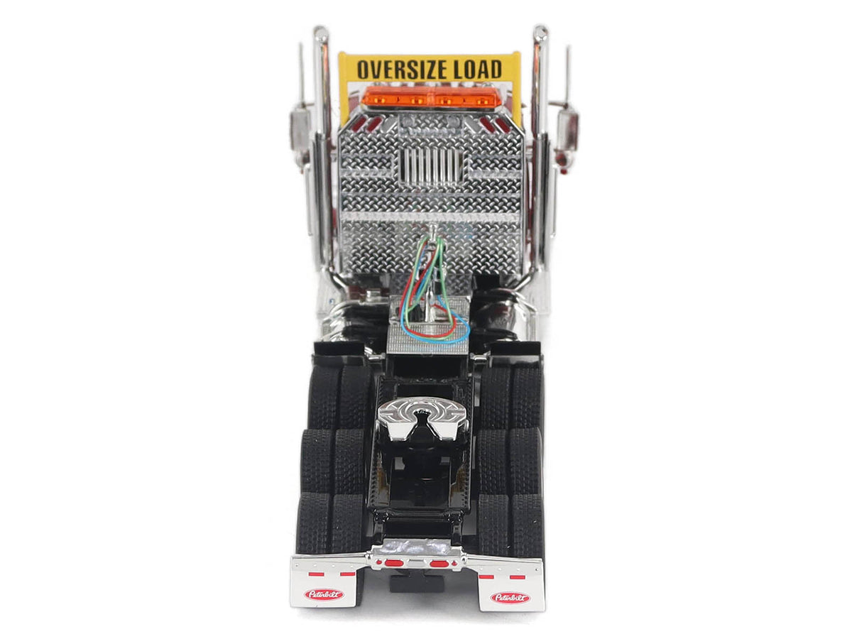 Peterbilt 589 Truck Tractor with Day Cab Legendary Red "Transport Series" 1/50 Diecast Model by Diecast Masters - image 5
