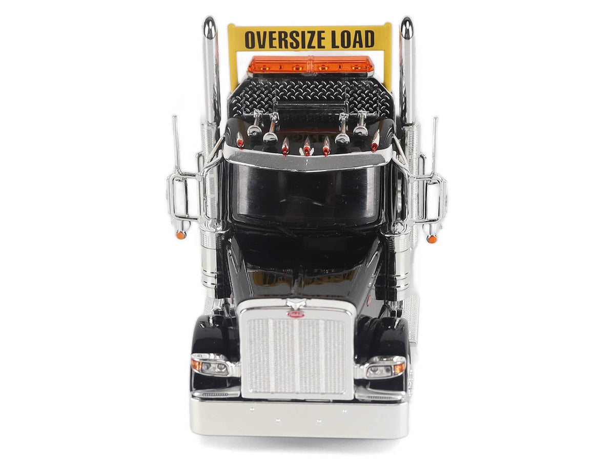 Peterbilt 589 Truck Tractor with Day Cab Black "Transport Series" 1/50 Diecast Model by Diecast Masters - image 5