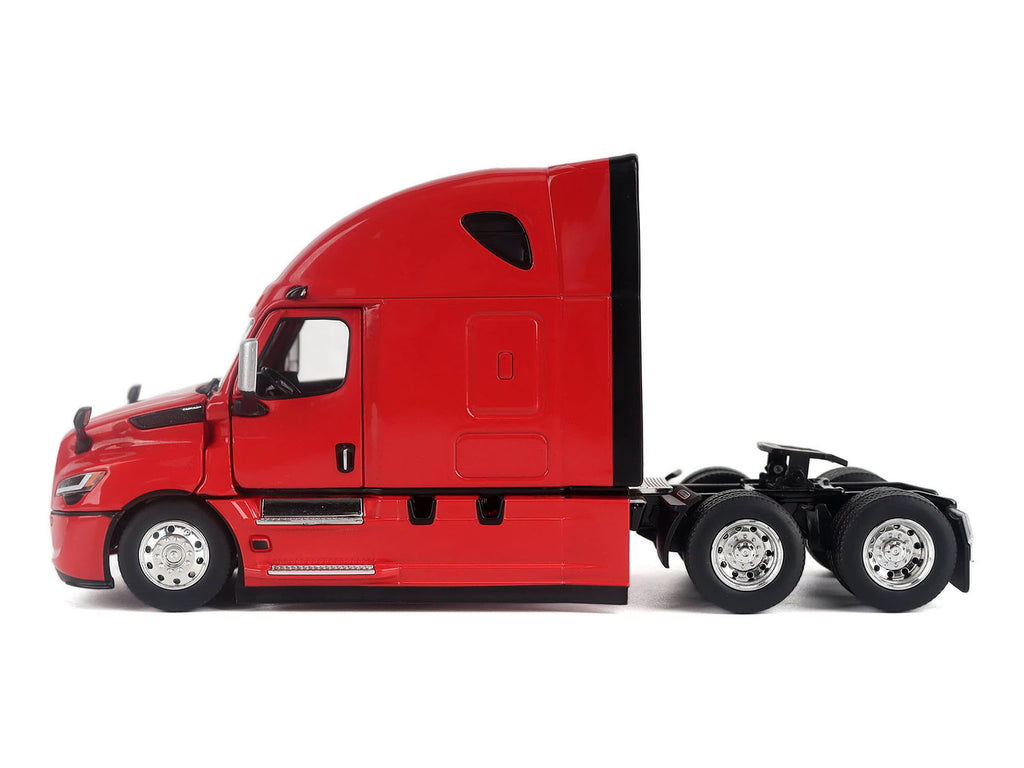 2025 Freightliner Cascadia Gen-5 Sleeper Cab Truck Tractor Red "Transport Series" 1/50 Diecast Model by Diecast Masters - image 2
