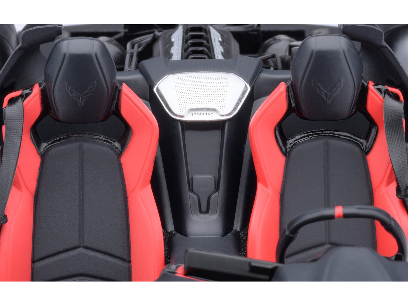 2020 Chevrolet Corvette C8 Stingray Black 1/18 Model Car by Autoart - image 3