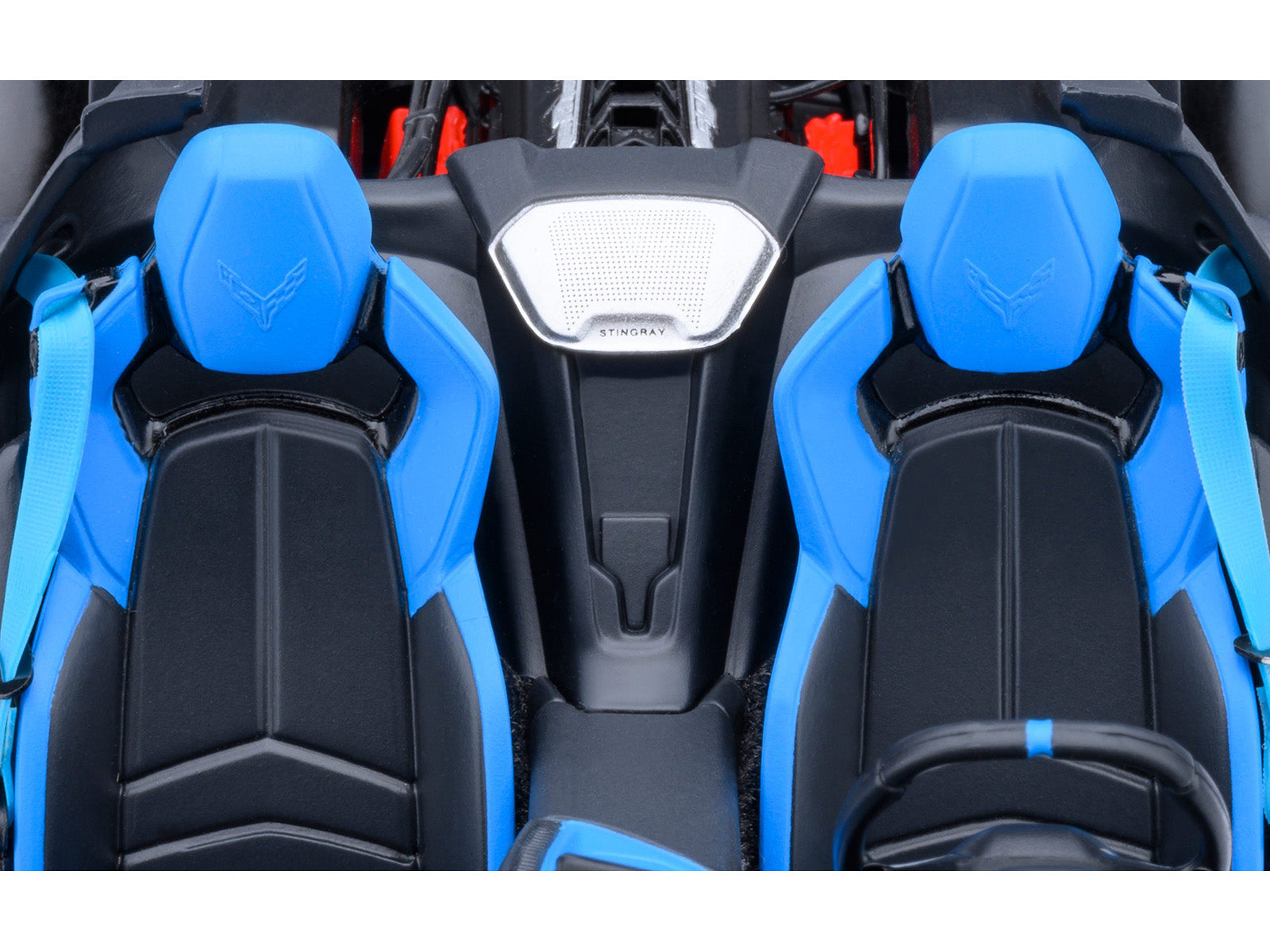 2020 Chevrolet Corvette C8 Stingray Rapid Blue 1/18 Model Car by Autoart - image 3