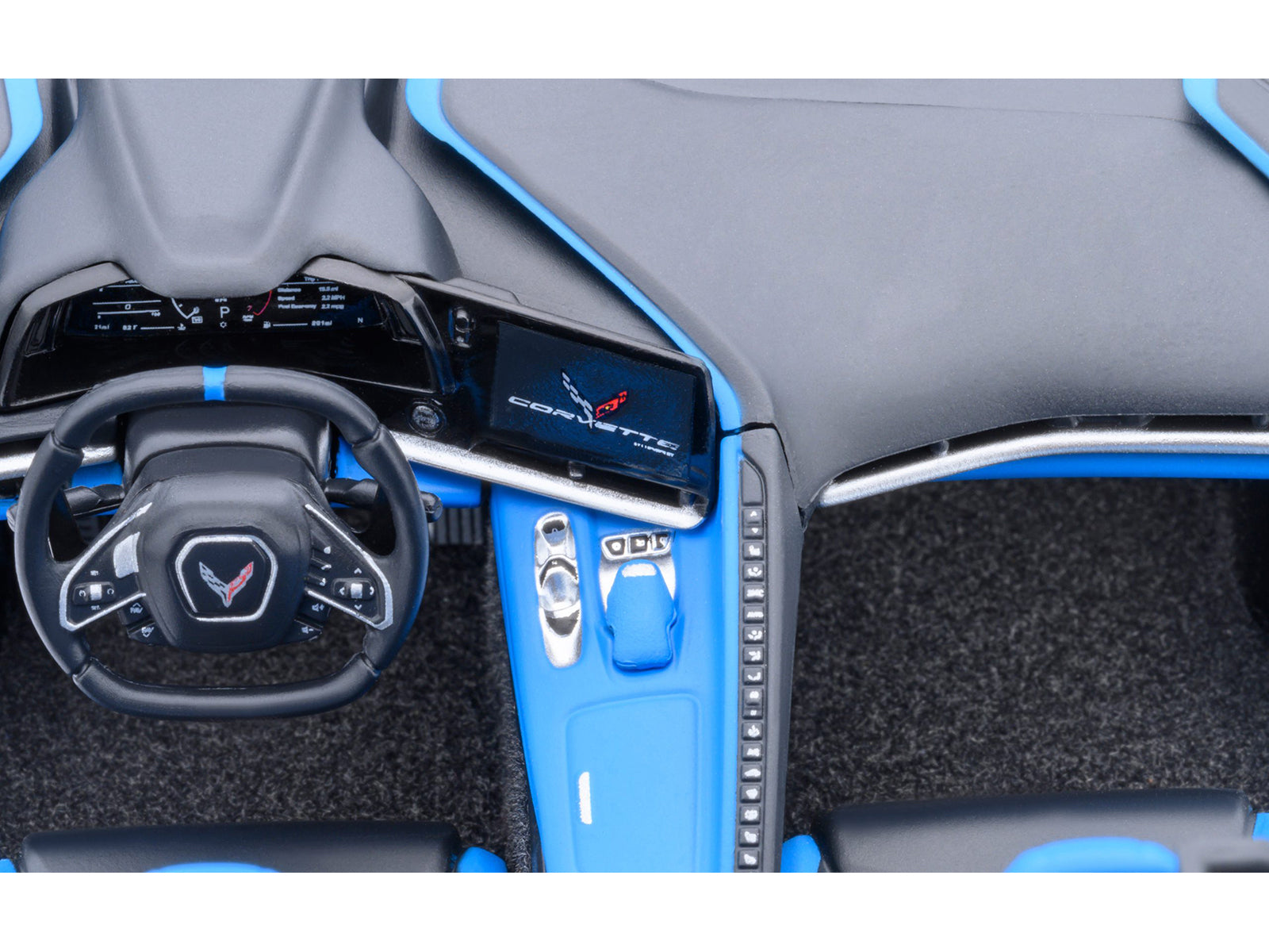 2020 Chevrolet Corvette C8 Stingray Ceramic Matrix Gray Metallic 1/18 Model Car by Autoart - image 4