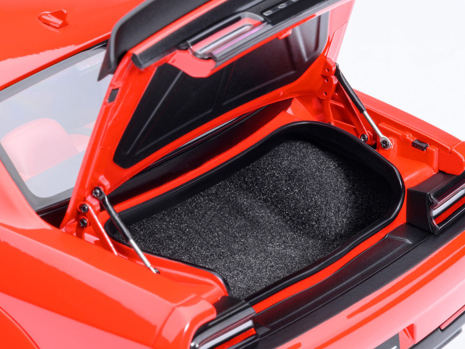 2022 Dodge Challenger SRT Jailbreak Torred with Red Interior 1/18 Model Car by Autoart - image 5