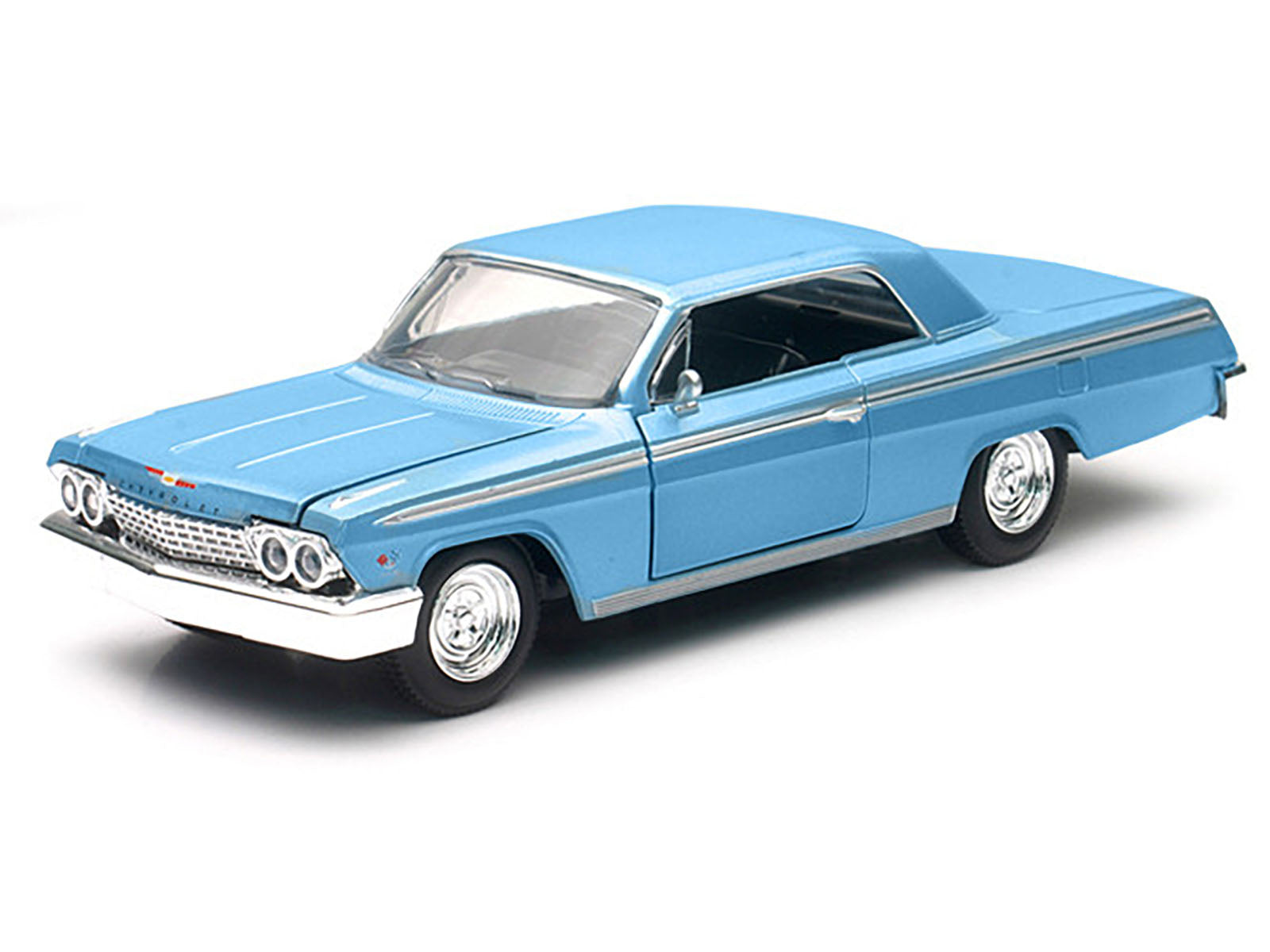 1962 Chevrolet Impala SS Blue 1/25 Diecast Model Car by New Ray - image 2