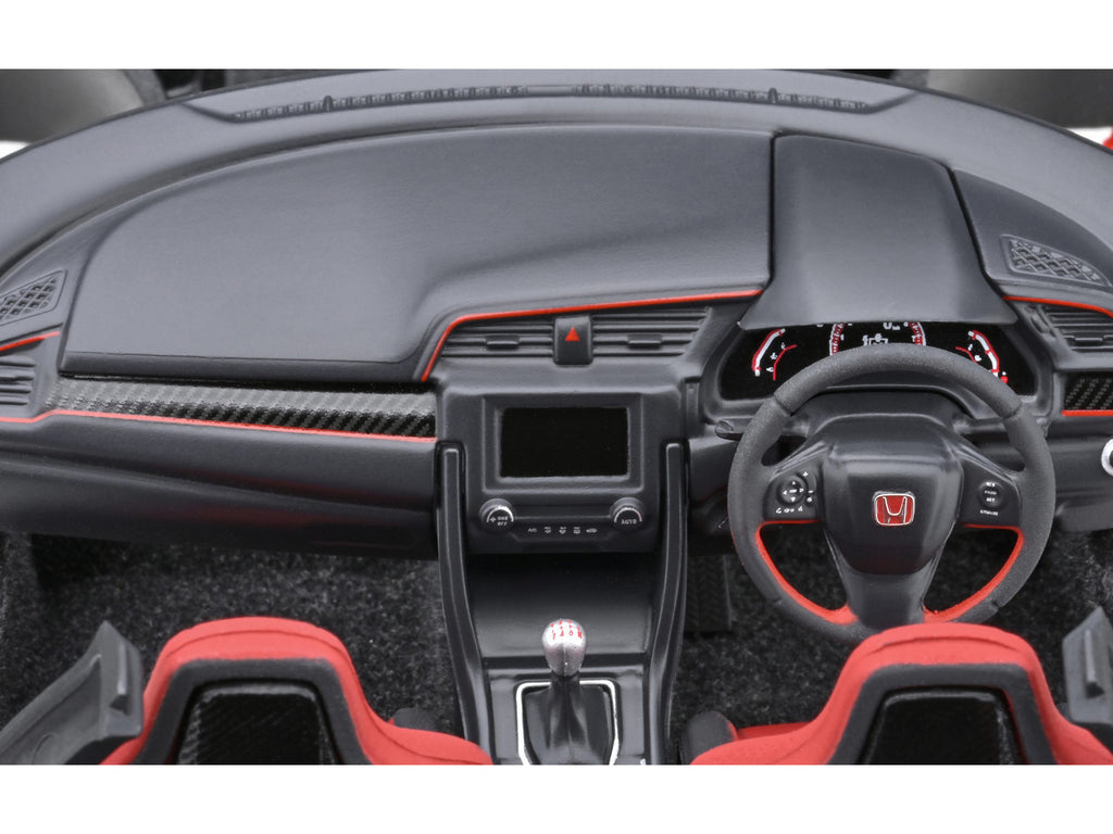2021 Honda Civic Type R (FK8) RHD (Right Hand Drive) Crystal Black Pearl 1/18 Model Car by Autoart - image 3