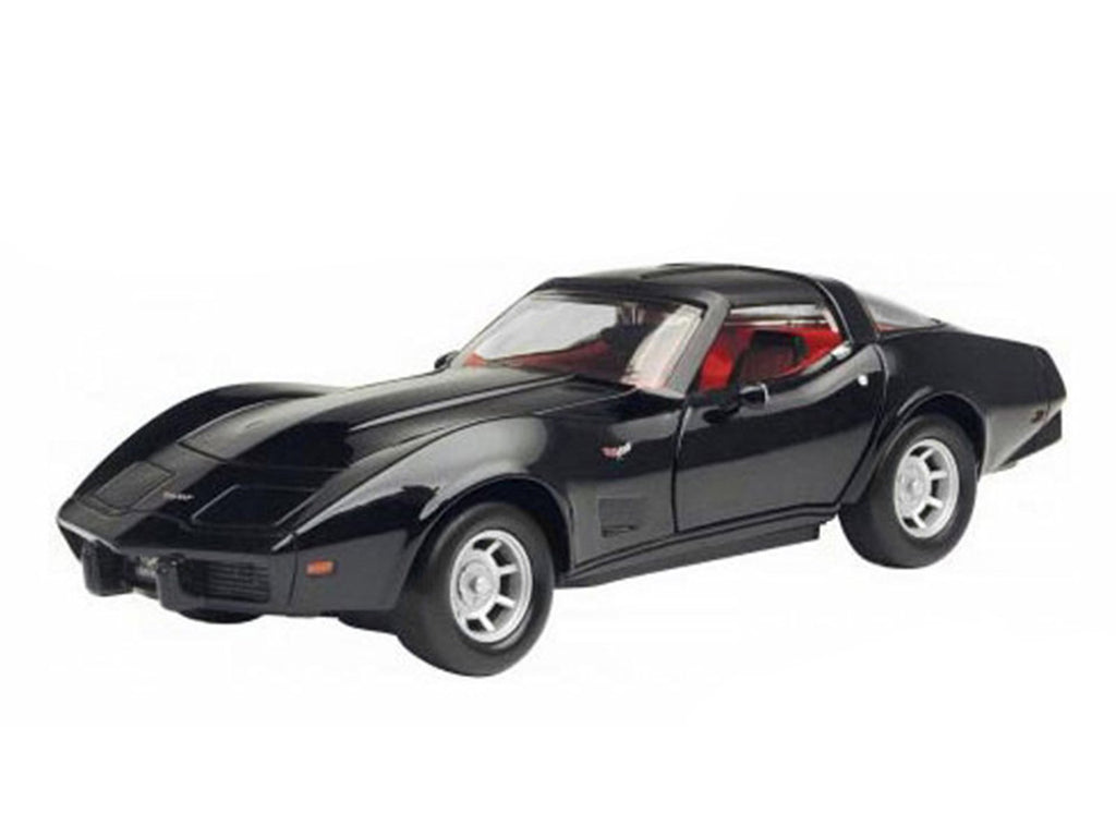 1979 Chevrolet Corvette Black 1/24 Diecast Car Model by Motormax - image 2