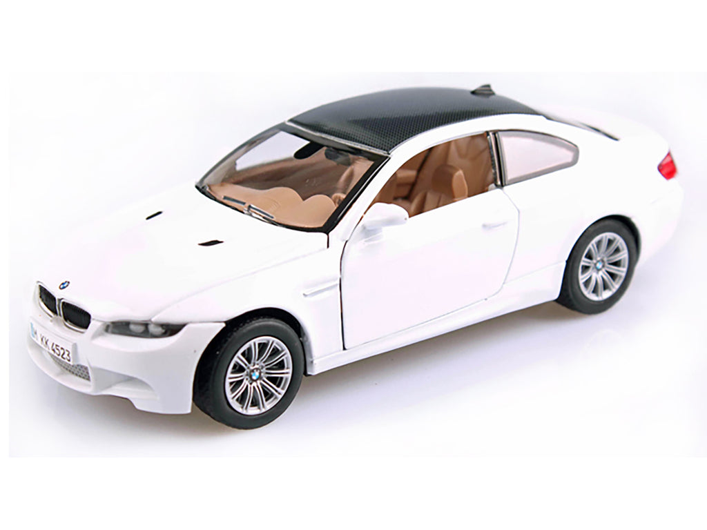 BMW M3 E92 Coupe White 1/24 Diecast Model Car by Motormax - image 2