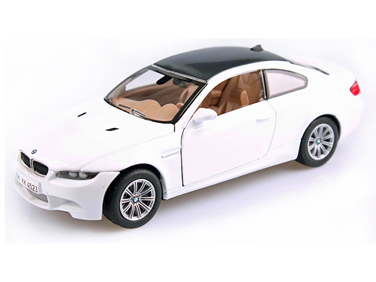 BMW M3 E92 Coupe White 1/24 Diecast Model Car by Motormax - image 2