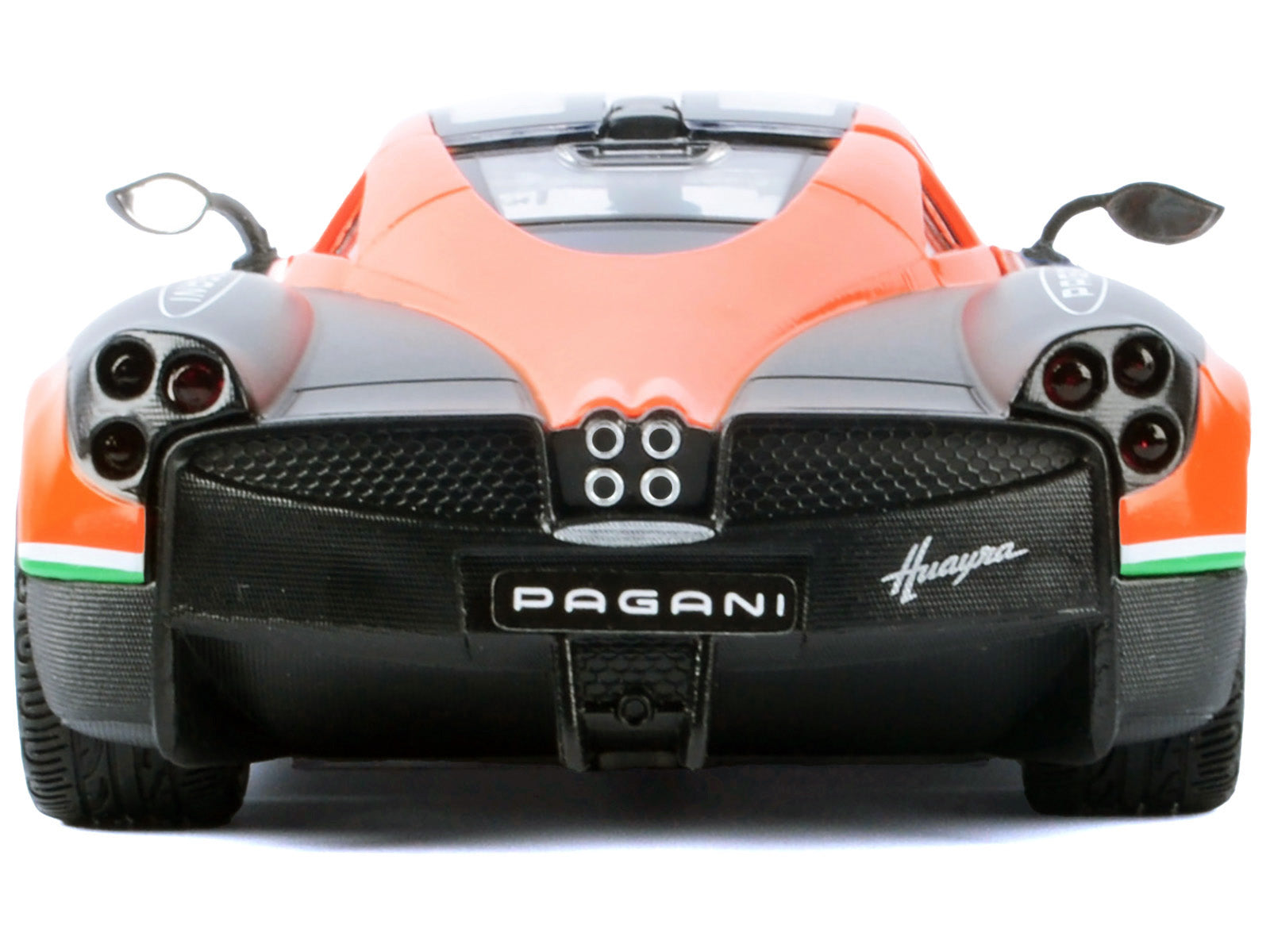Pagani Huayra #23 Orange and Black with Stripes "GT Racing" Series 1/24 Diecast Model Car by Motormax - image 4