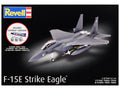 Level 4 Model Kit F-15E Strike Eagle Aircraft All-Included Kit 1/72 Scale Model by Revell