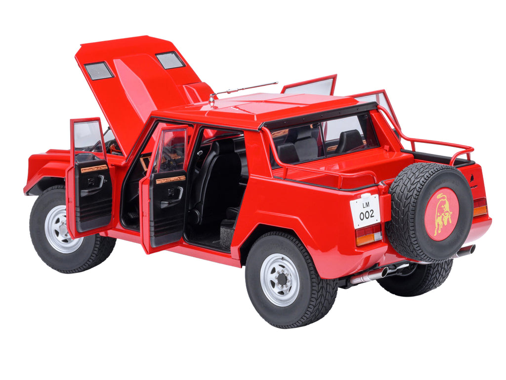 Lamborghini LM002 Rosso Siviglia Red 1/18 Model Car by Autoart