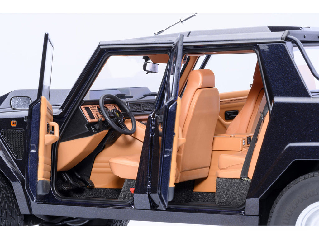 Lamborghini LM002 Blu Acapulco Blue Metallic 1/18 Model Car by Autoart - image 5