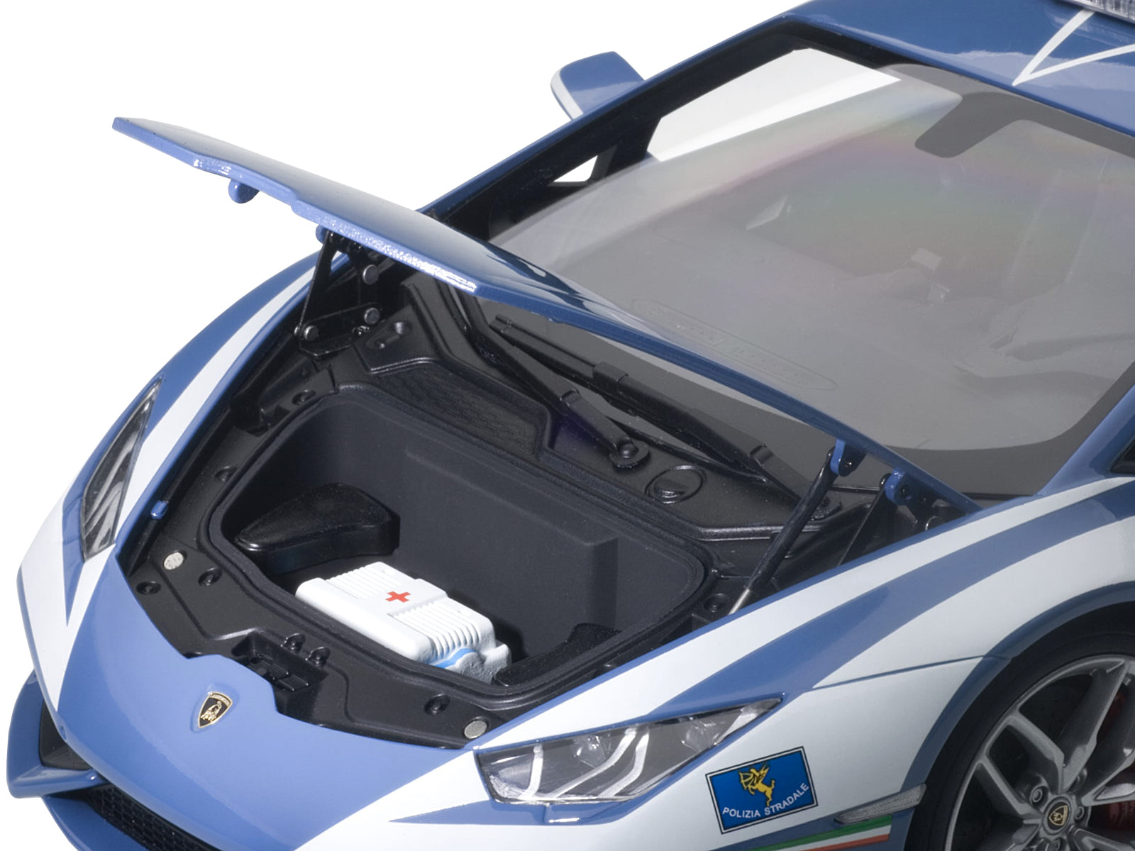 Lamborghini Huracan LP610 Police Car 1/18 Model Car by Autoart - image 3