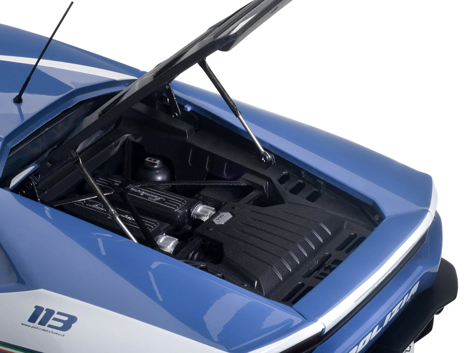 Lamborghini Huracan LP610 Police Car 1/18 Model Car by Autoart - image 4