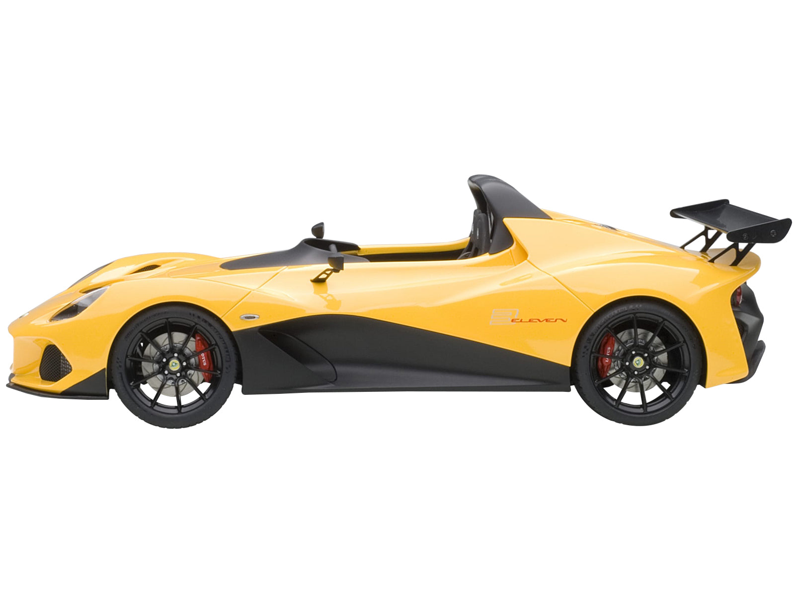 Lotus 3-Eleven Yellow 1/18 Model Car by Autoart - image 2