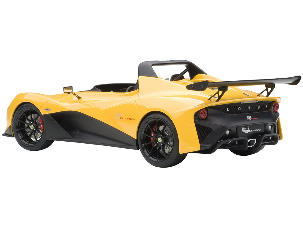 Lotus 3-Eleven Yellow 1/18 Model Car by Autoart - image 3