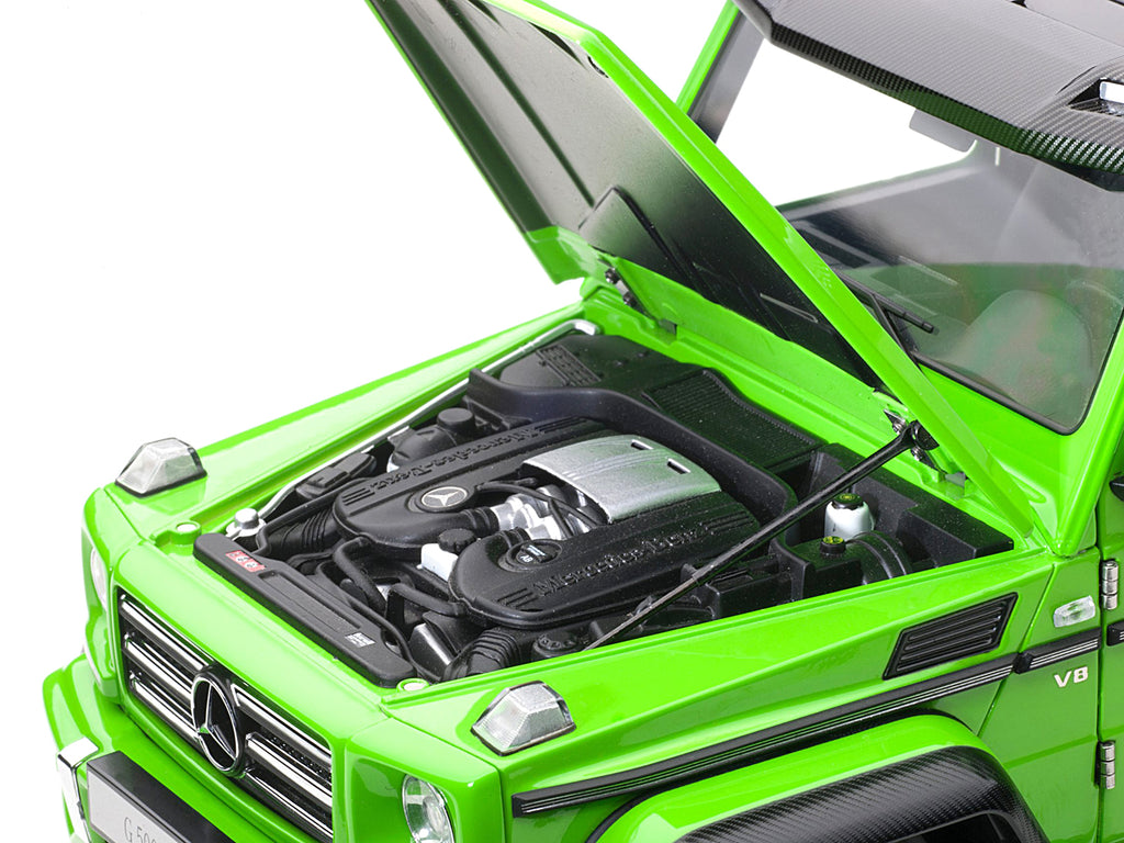 Mercedes Benz G500 4X4 2 Alien Green 1/18 Model Car by Autoart - image 2