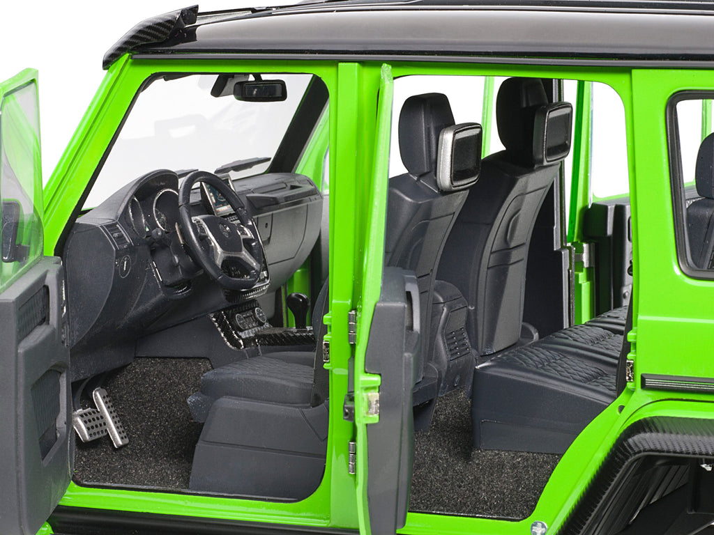 Mercedes Benz G500 4X4 2 Alien Green 1/18 Model Car by Autoart - image 3