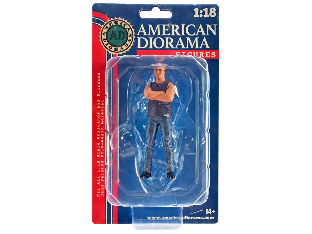 "Car Meet 3" Figure 1 for 1/18 Scale Models by American Diorama - image 3