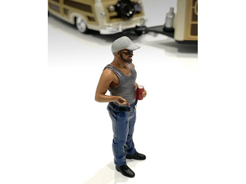 "Campers" Figure 5 for 1/18 Scale Models by American Diorama - image 2
