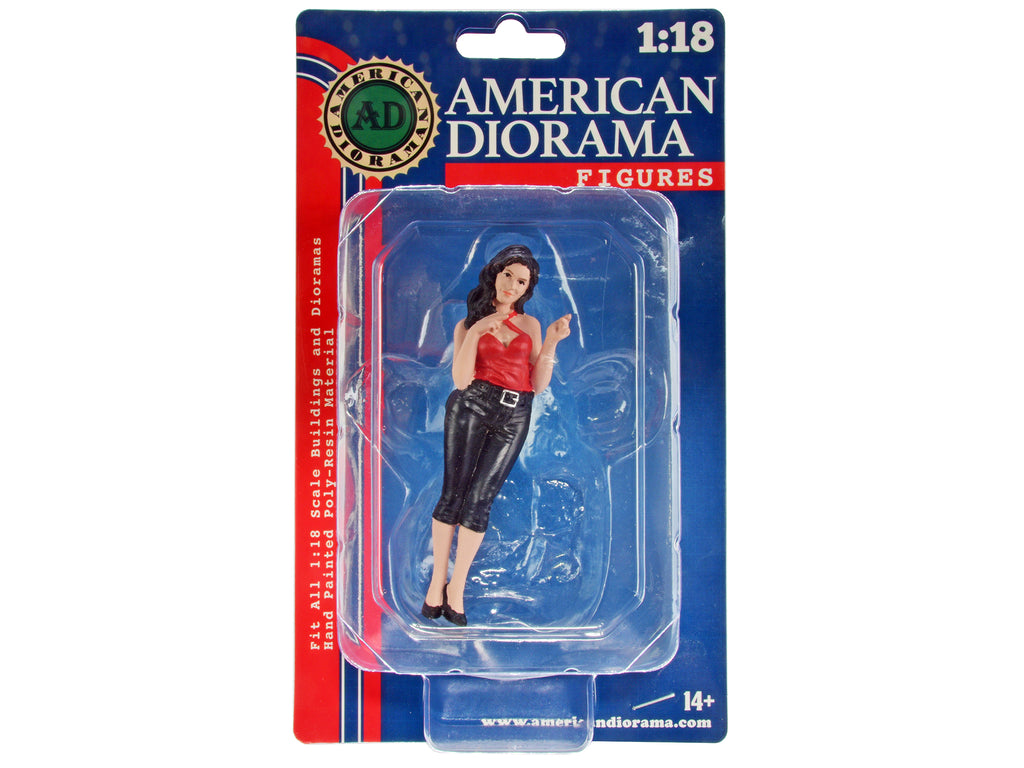 "Pin-Up Girls" Peggy Figure for 1/18 Scale Models by American Diorama - image 3
