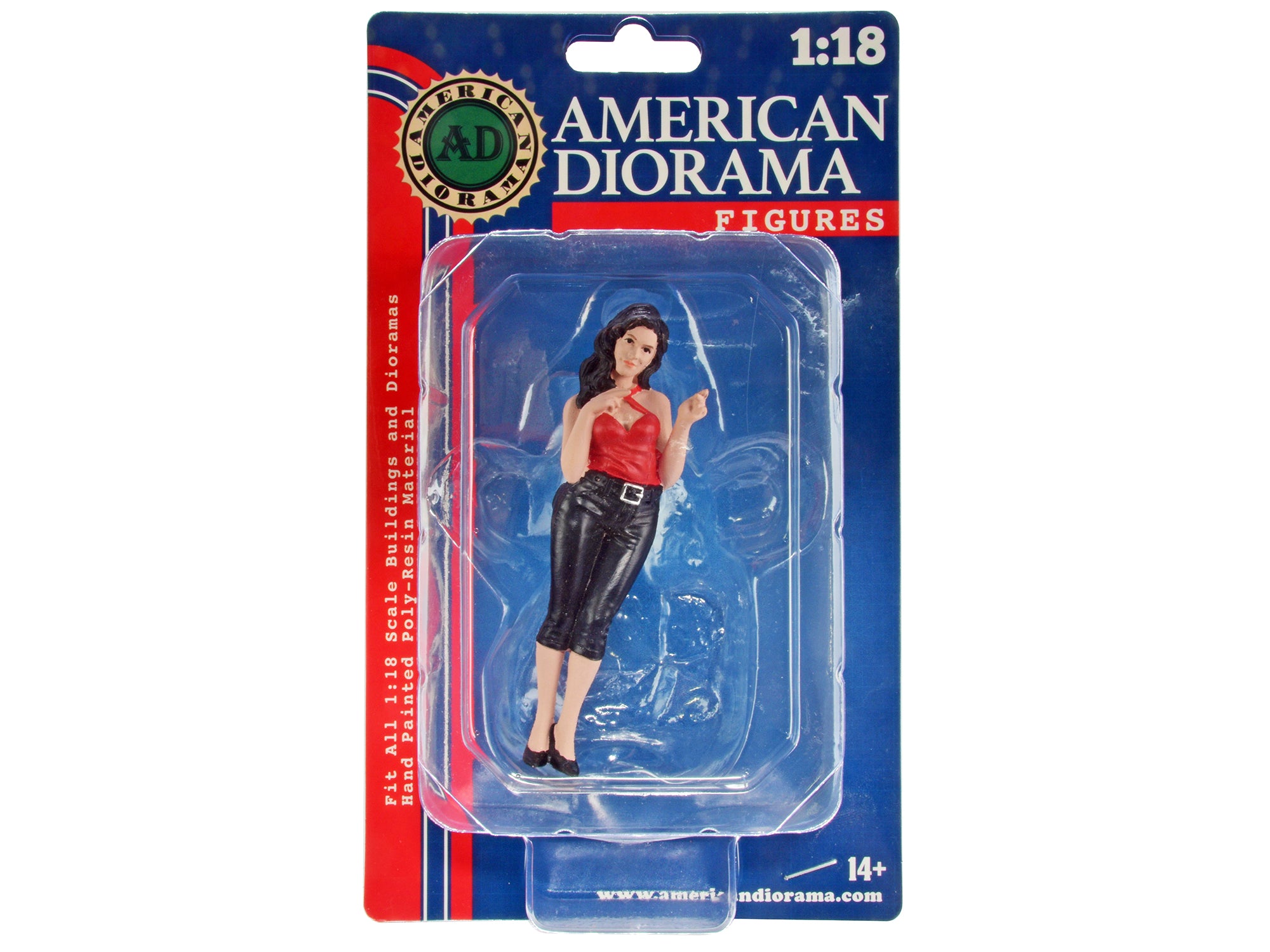 "Pin-Up Girls" Peggy Figure for 1/18 Scale Models by American Diorama - image 3