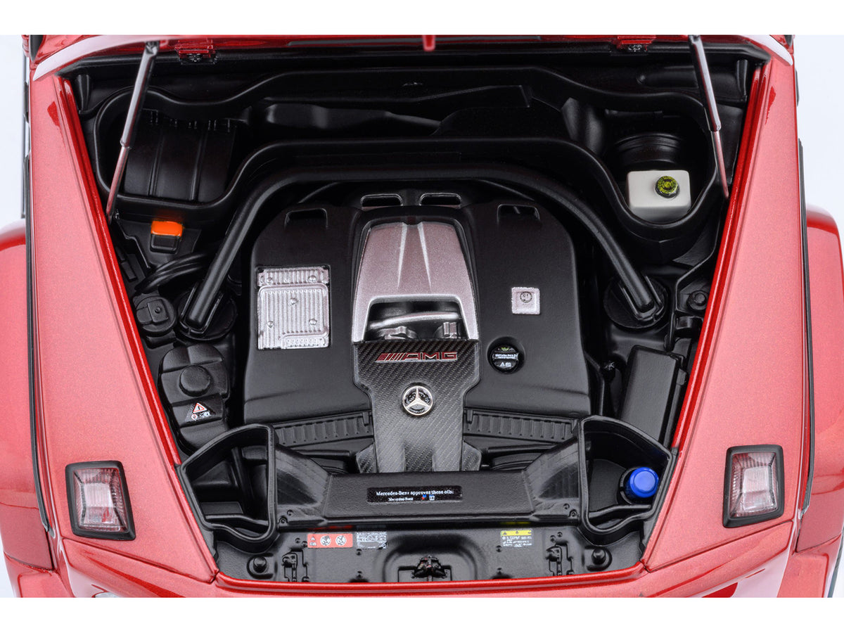 2019 Mercedes-Benz AMG G63 Cardinal Red Metallic 1/18 Model Car by Autoart - image 2