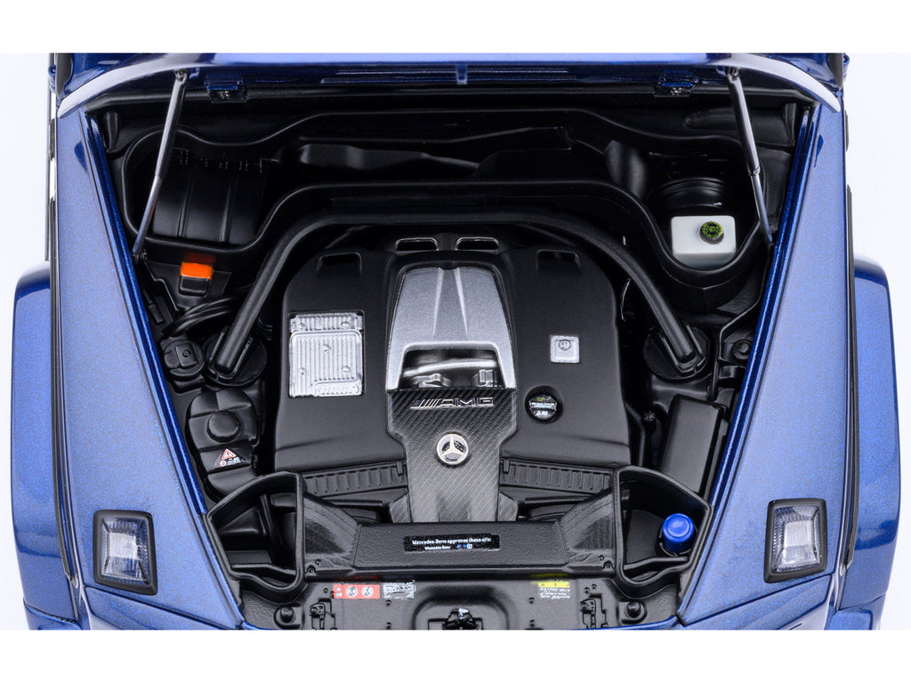 2019 Mercedes-Benz AMG G63 Brilliant Blue Metallic 1/18 Model Car by Autoart - image 3