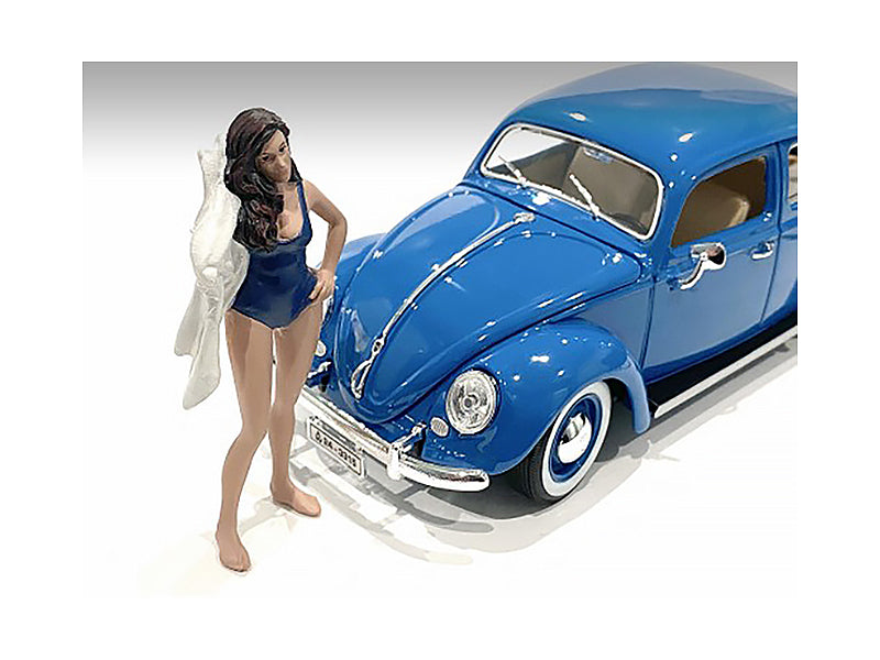 Beach Girl Katy Figurine for 1/24 Scale Models by American Diorama - image 2