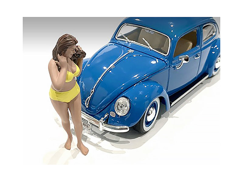 Beach Girl Amy Figurine for 1/24 Scale Models by American Diorama - image 2