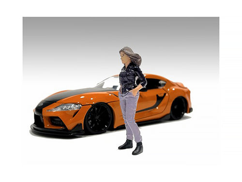 "Car Meet 3" Figurine 5 for 1/24 Scale Models by American Diorama - image 2