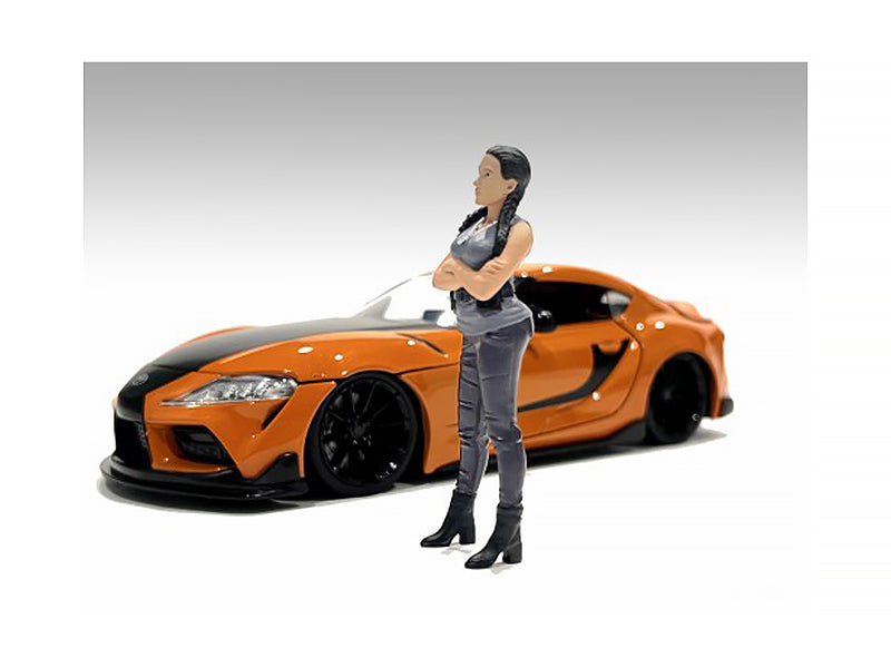 "Car Meet 3" Figurine 7 for 1/24 Scale Models by American Diorama - image 2