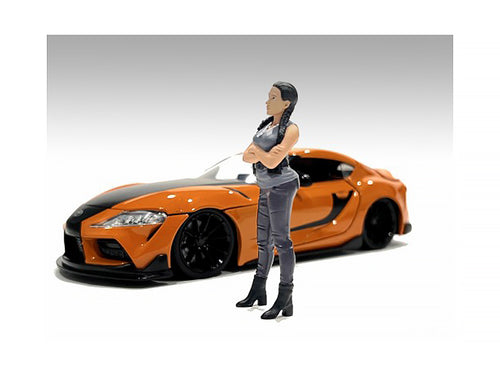 "Car Meet 3" Figurine 7 for 1/24 Scale Models by American Diorama - image 2