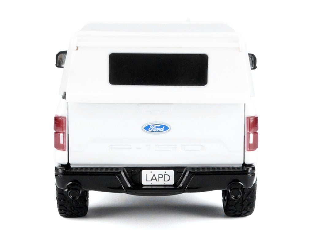 2019 Ford F-150 Lariat Crew Cab Pickup Truck "Los Angeles Police Department Bomb Squad" White "Law Enforcement and Public Service" Series 1/27 Diecast Model Car by Motormax - image 4