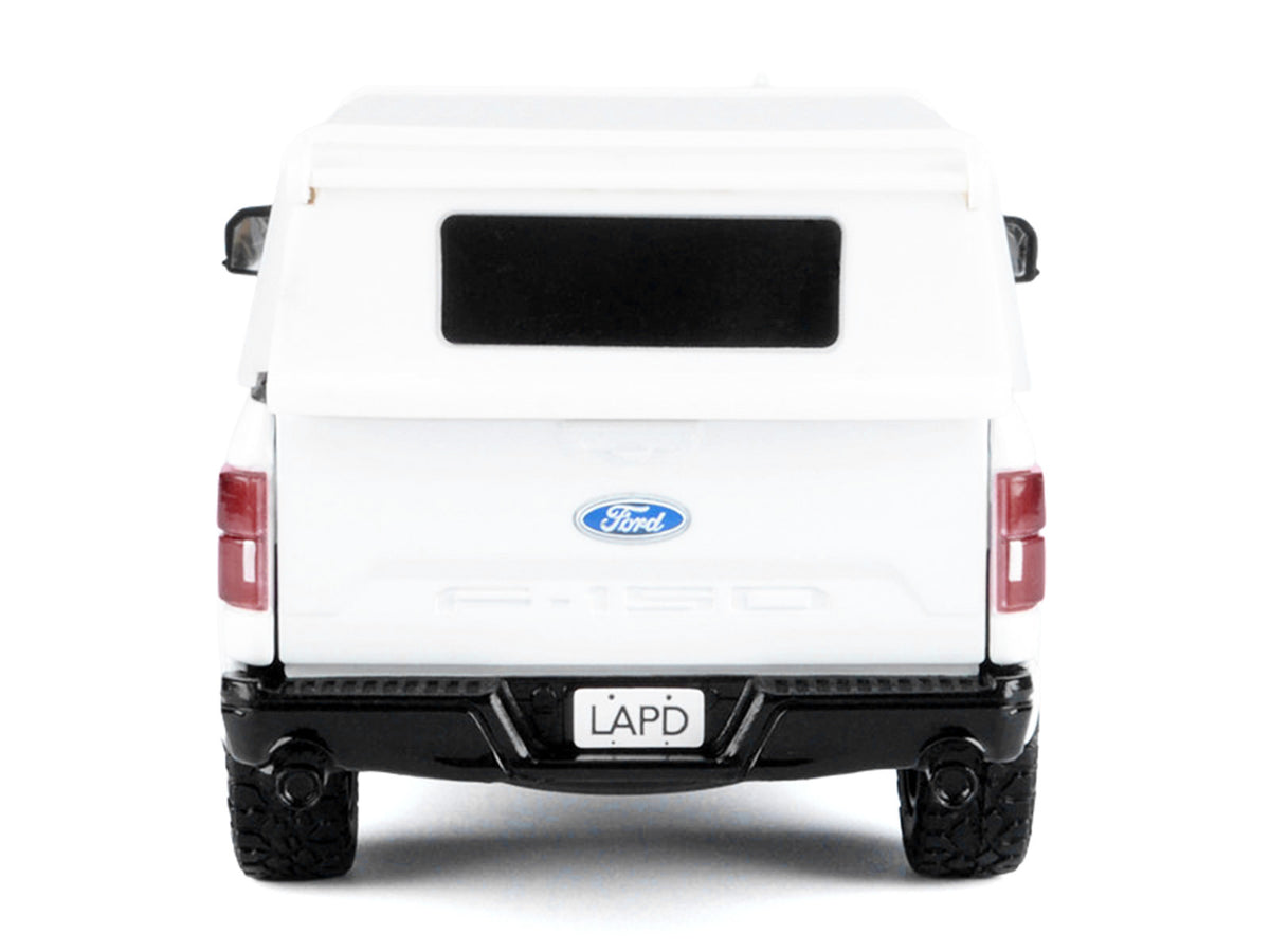 2019 Ford F-150 Lariat Crew Cab Pickup Truck "Los Angeles Police Department Bomb Squad" White "Law Enforcement and Public Service" Series 1/27 Diecast Model Car by Motormax - image 4