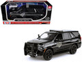 2025 Chevrolet Tahoe PPV "General Motors Police" Black "Custom Builder's Kit - Law Enforcement and Public Service" Series 1/24 Diecast Model Car by Motormax
