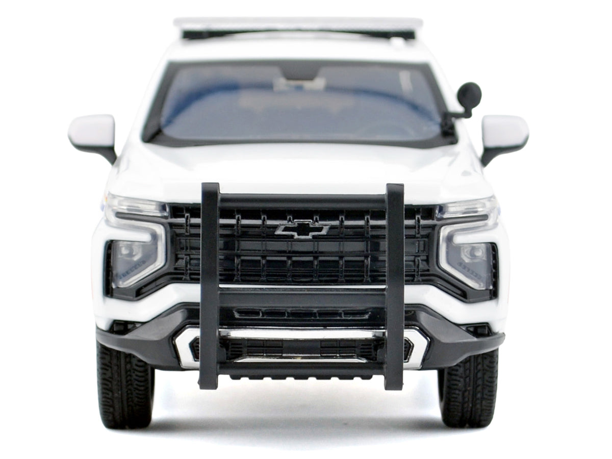 2025 Chevrolet Tahoe PPV with Light Bar "RCMP Royal Canadian Mounted Police" White "Law Enforcement and Public Service" Series 1/24 Diecast Model Car by Motormax - image 3