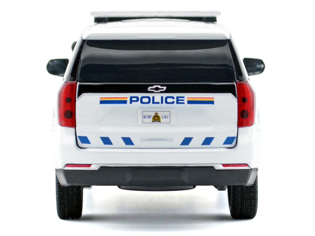 2025 Chevrolet Tahoe PPV with Light Bar "RCMP Royal Canadian Mounted Police" White "Law Enforcement and Public Service" Series 1/24 Diecast Model Car by Motormax - image 4