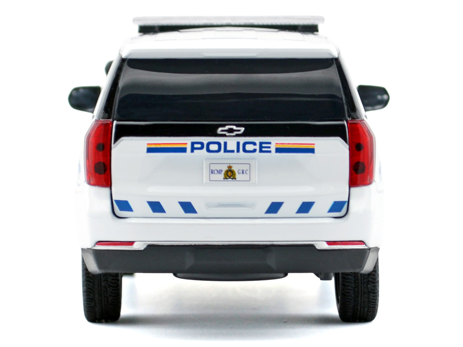 2025 Chevrolet Tahoe PPV with Light Bar "RCMP Royal Canadian Mounted Police" White "Law Enforcement and Public Service" Series 1/24 Diecast Model Car by Motormax - image 4