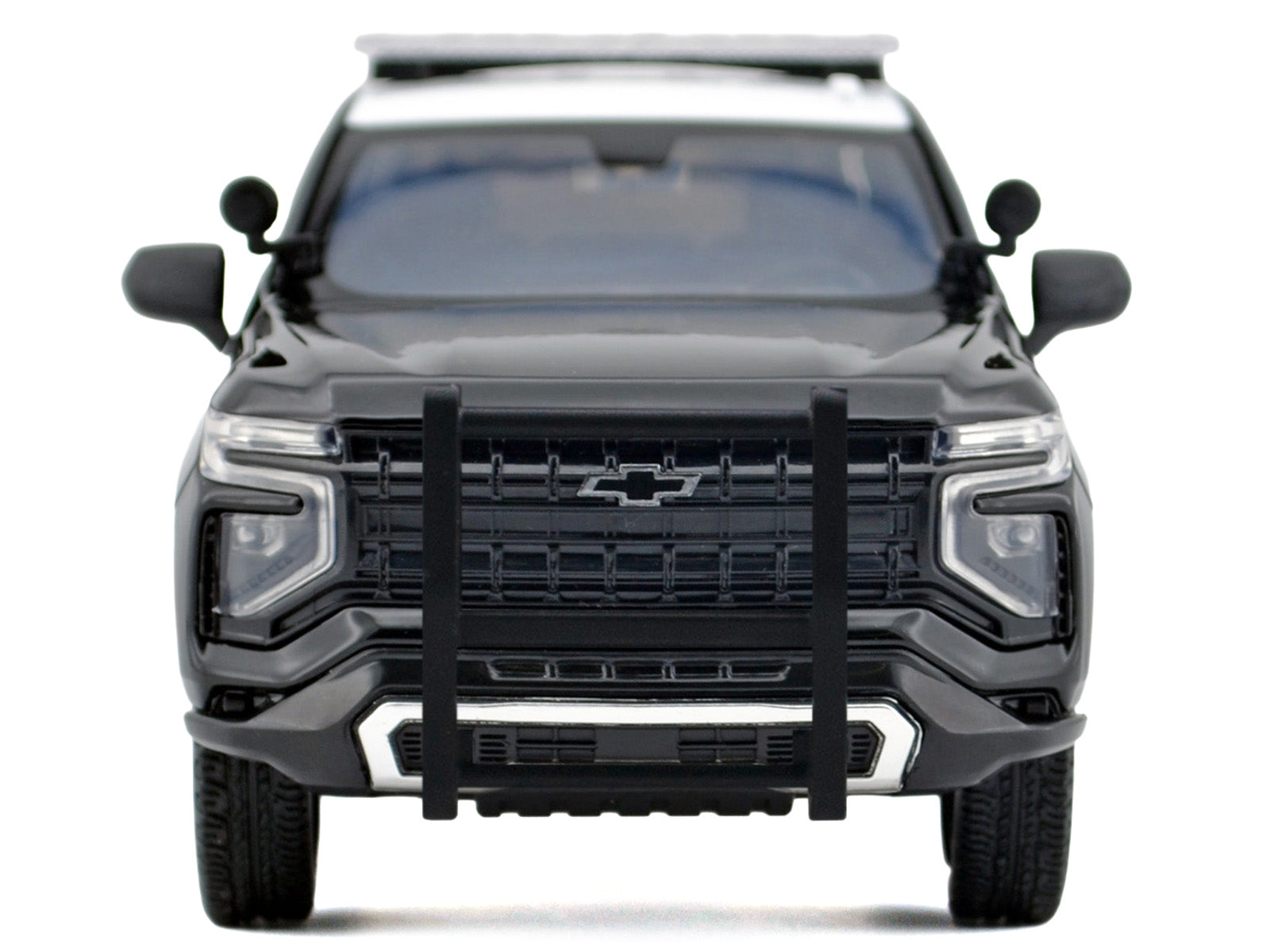2025 Chevrolet Tahoe Police Pursuit Vehicle "California Highway Patrol" Black and White "Law Enforcement and Public Service" Series 1/24 Diecast Model Car by Motormax - image 4