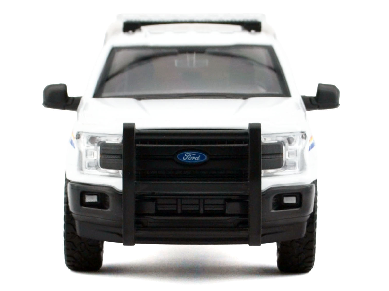 2019 Ford F-150 Lariat Crew Cab Pickup Truck with Camper Box "Royal Canadian Mounted Police" White "Law Enforcement and Public Service" Series 1/27 Diecast Model Car by Motormax