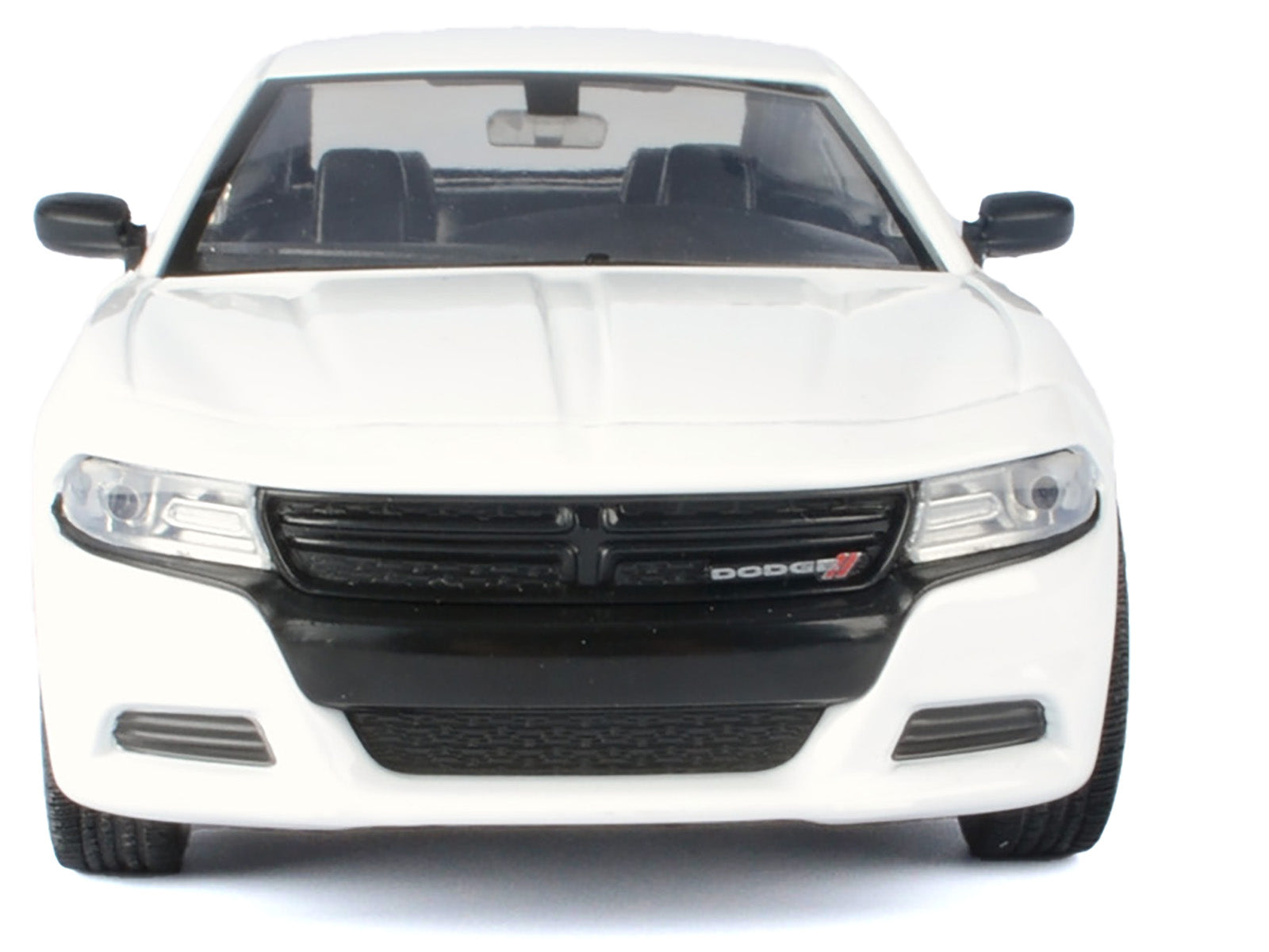 2023 Dodge Charger Pursuit Police Car White "Custom Builder's Kit - Law Enforcement and Public Service" Series 1/24 Diecast Model Car by Motormax - image 3