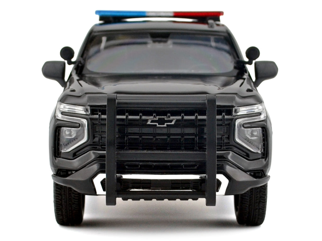 2025 Chevrolet Tahoe PPV Black "Custom Builder's Kit - Law Enforcement and Public Service" Series 1/24 Diecast Model Car by Motormax - image 4