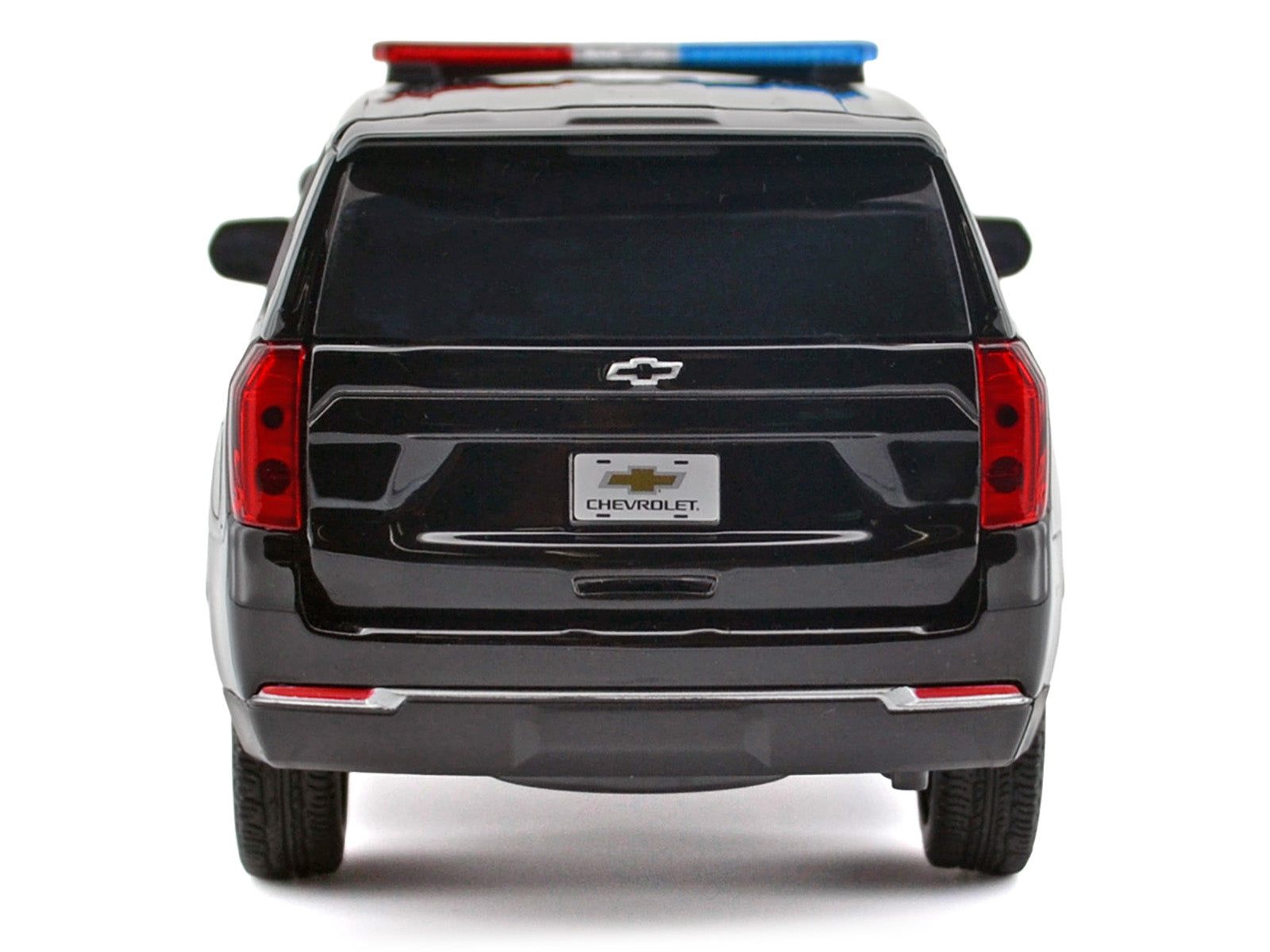 2025 Chevrolet Tahoe PPV Black "Custom Builder's Kit - Law Enforcement and Public Service" Series 1/24 Diecast Model Car by Motormax - image 5